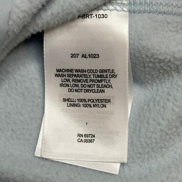 Columbia Light Blue Diamond Quilted/Fleece Vest Full Zip Ski Womens Size Large L - Picture 8 of 12